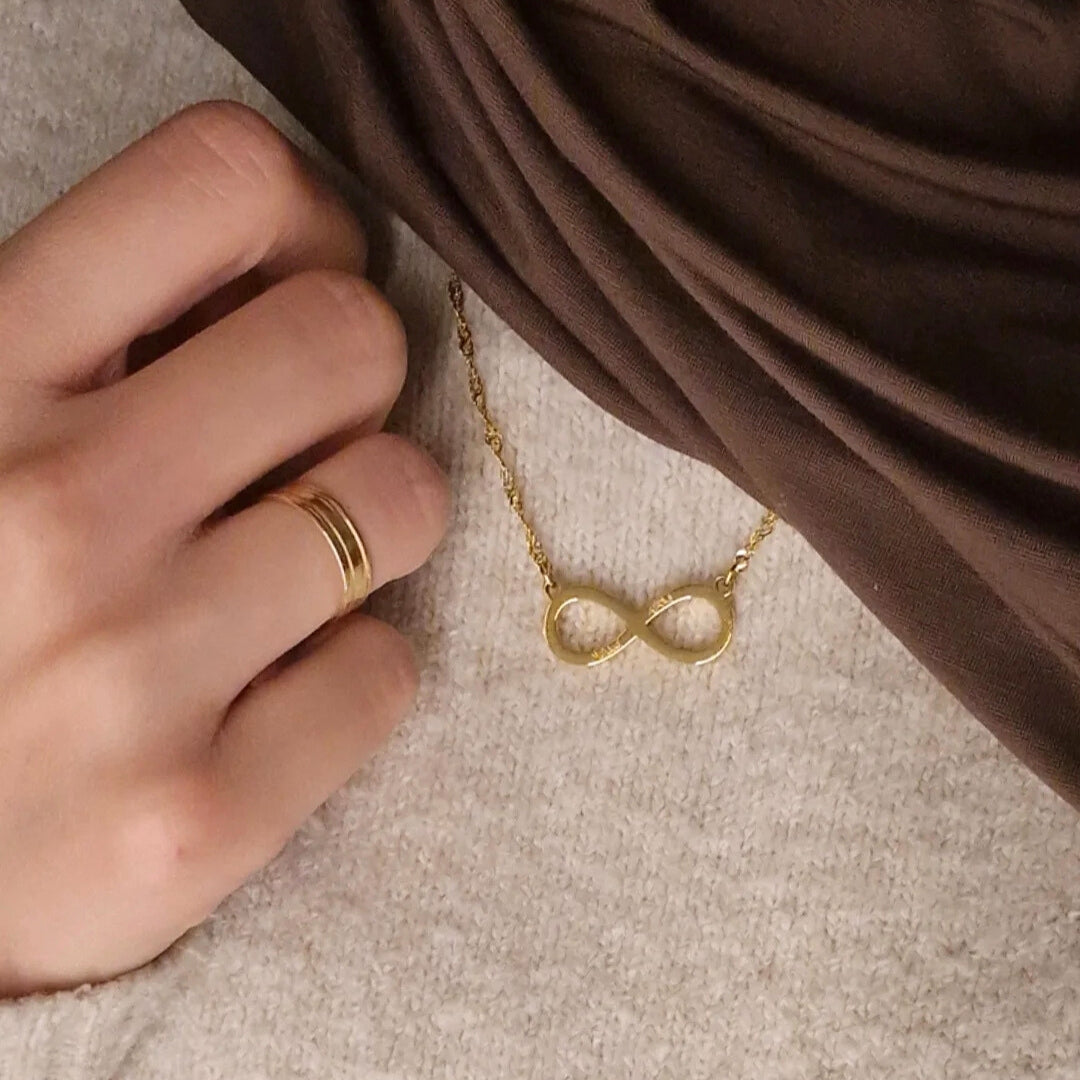 Infinity Halskette "In dieser und der nächsten Welt"