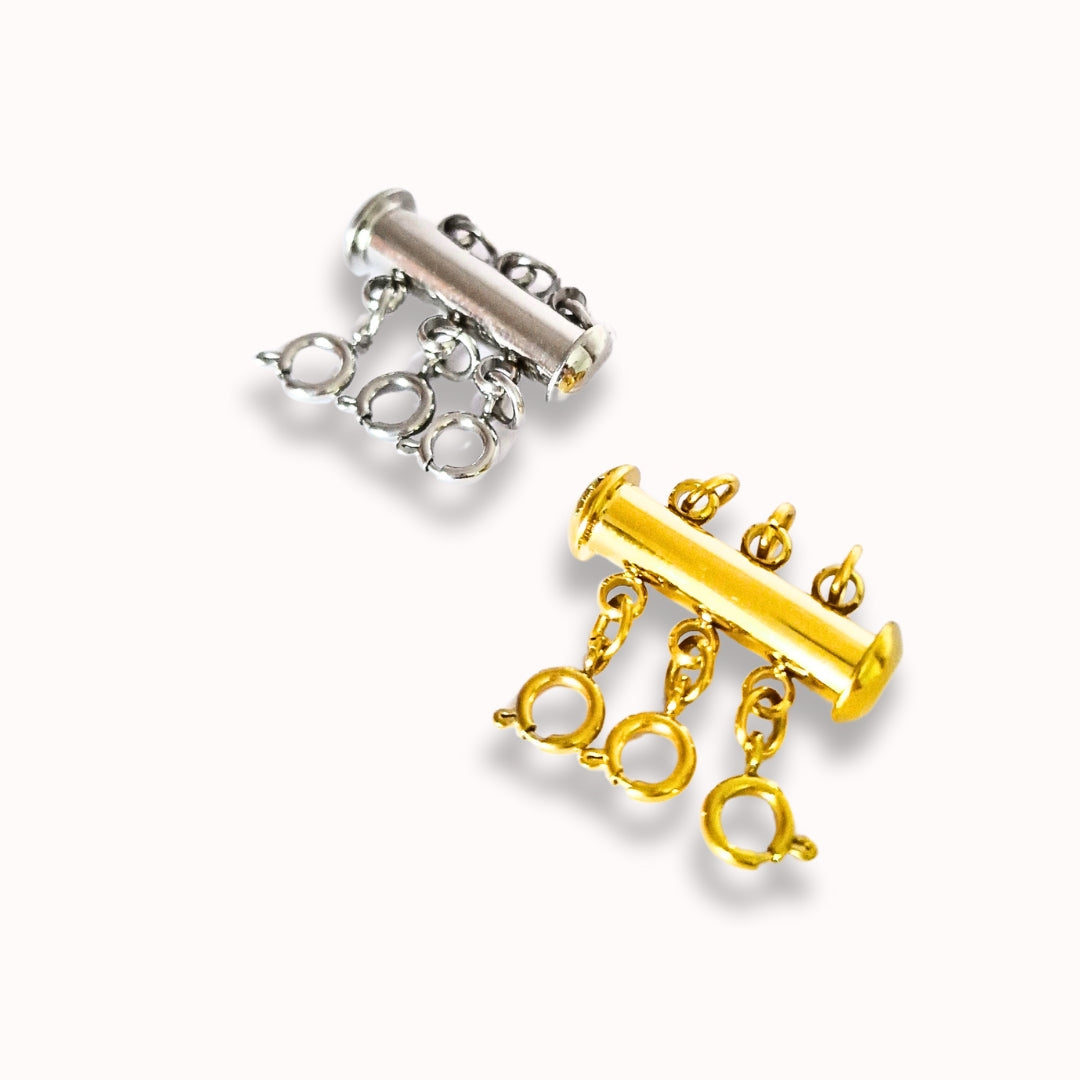 Halskettentrenner – Mehrfachverschluss für bis zu 3 Ketten ✨