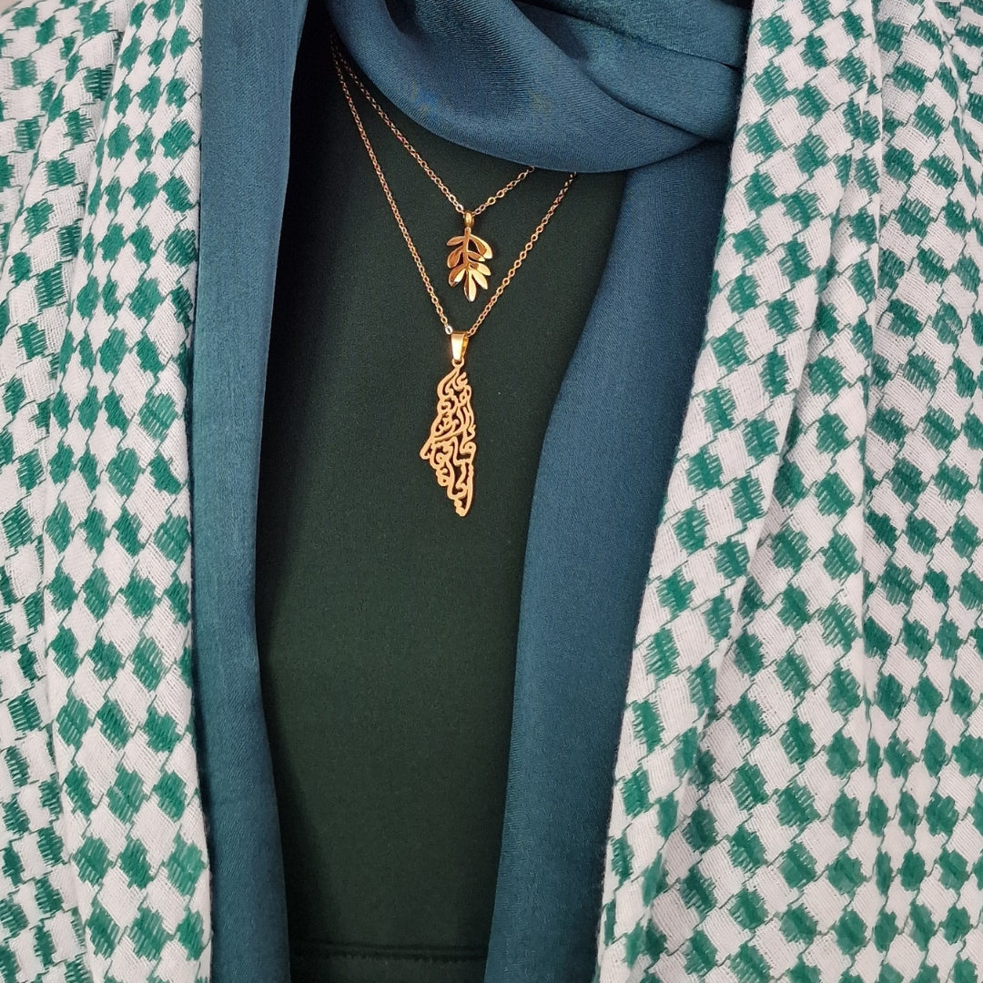 Palästina Halskette - Auf dieser Erde