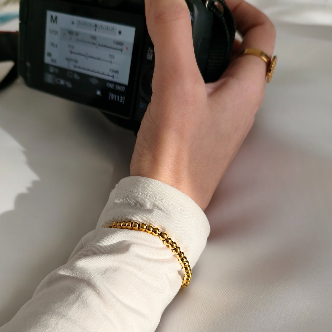 Tesbih Armband - deine Gebetskette to Go mit kleinen Perlen