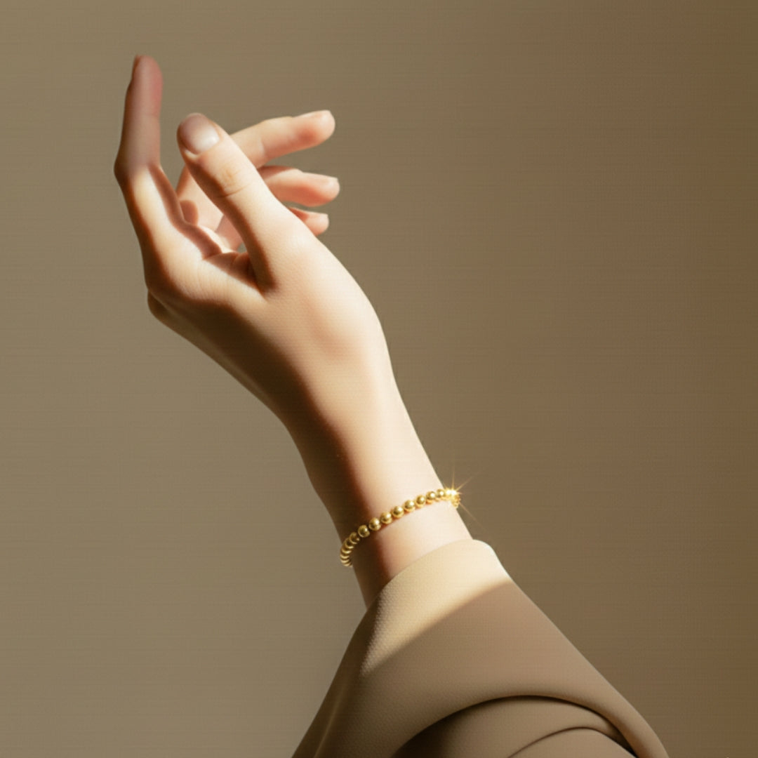 Tesbih Armband - deine Gebetskette to Go mit kleinen Perlen