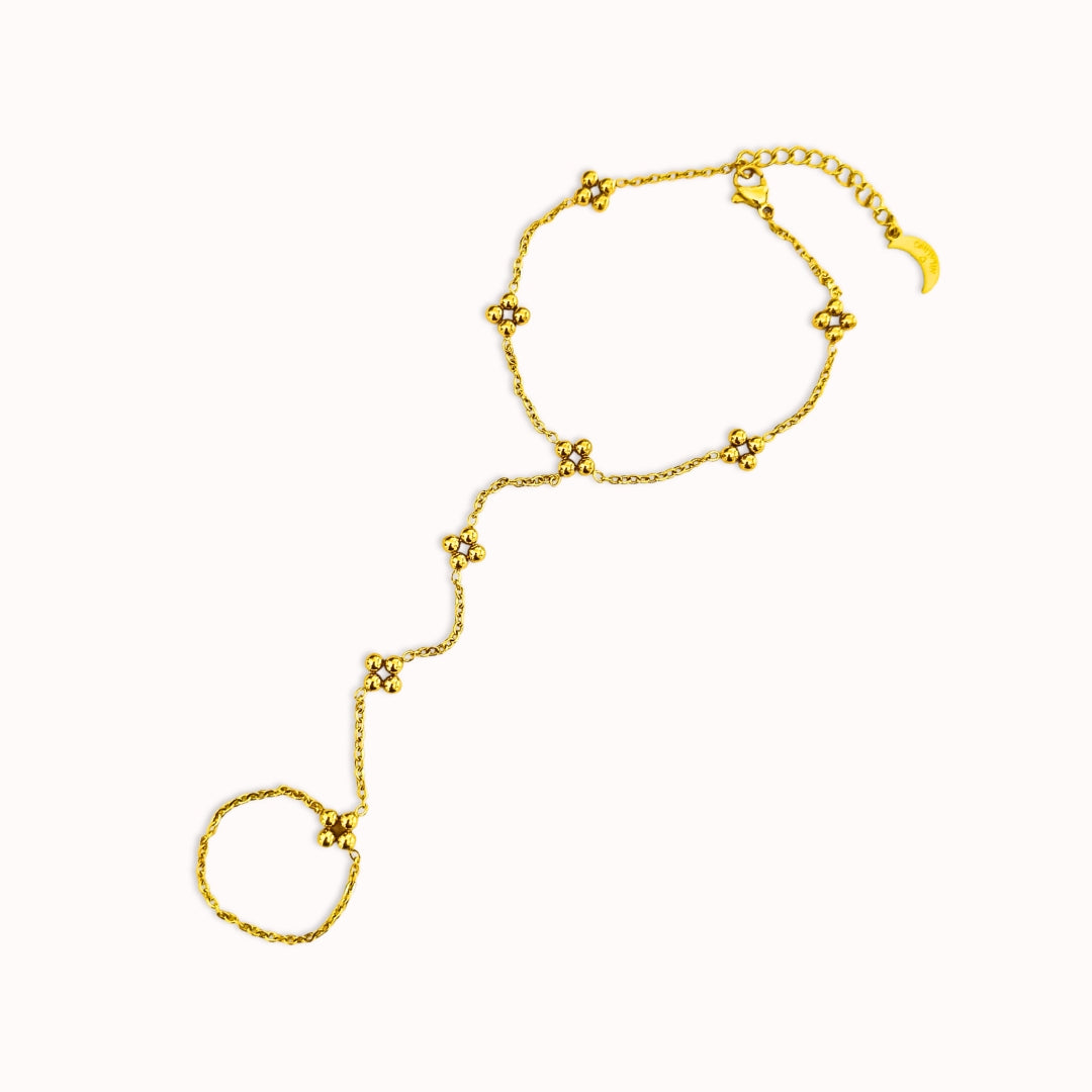 Henna-inspirierte Handkette